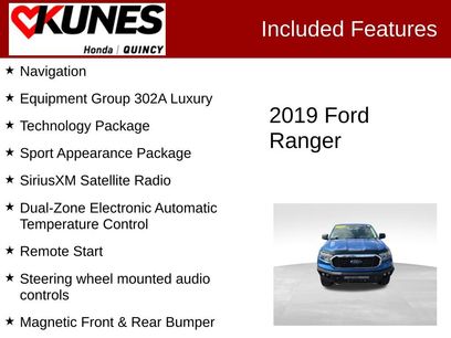Used 2019 Ford Ranger XLT w/ Equipment Group 302A Luxury