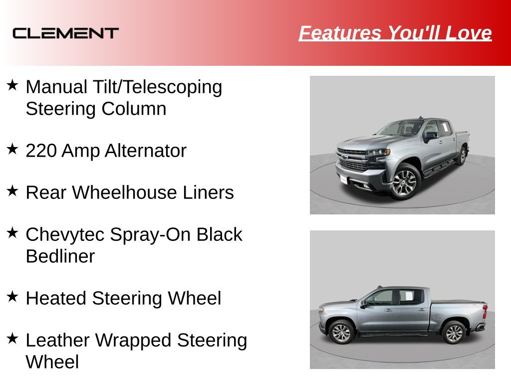 Used 2021 Chevrolet Silverado 1500 RST w/ Bed Protection Package AWD/4WD image 37