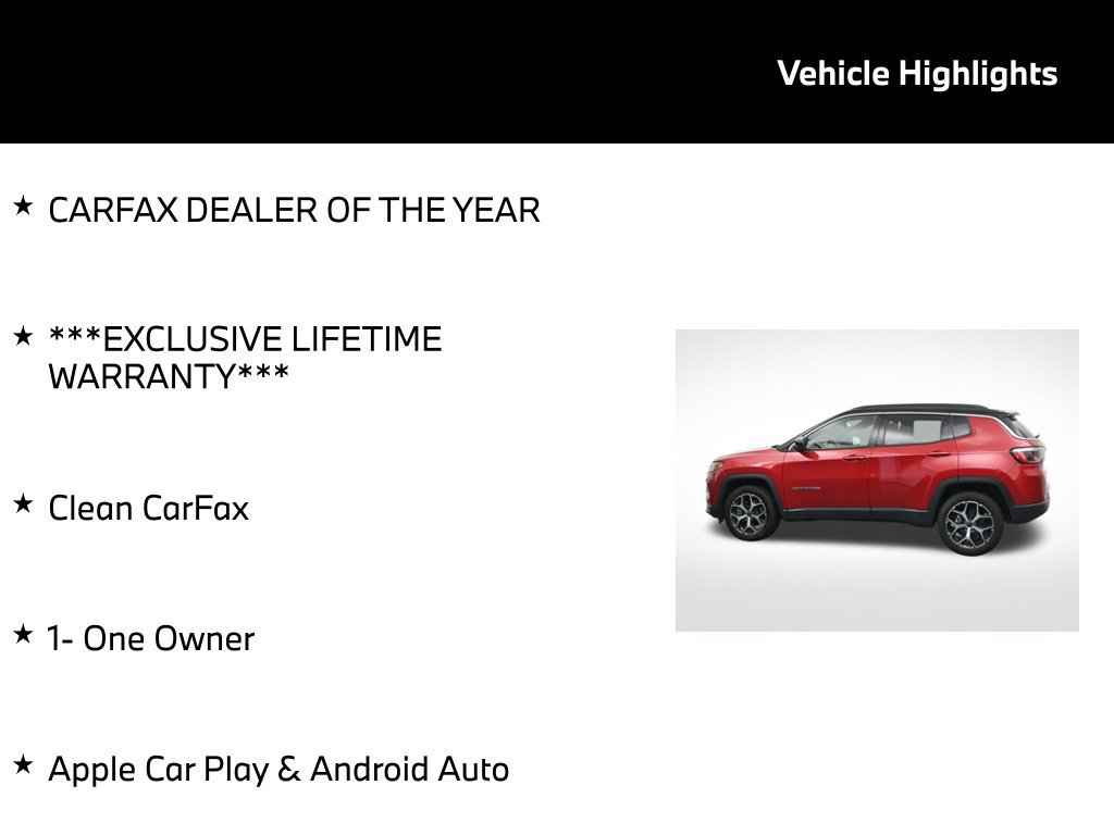 Used 2025 Jeep Compass Limited AWD/4WD image 5