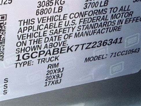 New 2026 Chevrolet Silverado 1500 Custom w/ Rally Edition image 21