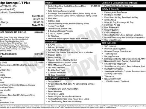 Used 2023 Dodge Durango R/T AWD/4WD image 7