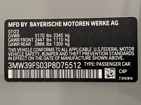 Certified 2023 BMW 330e xDrive w/ M Sport Package AWD/4WD image 24