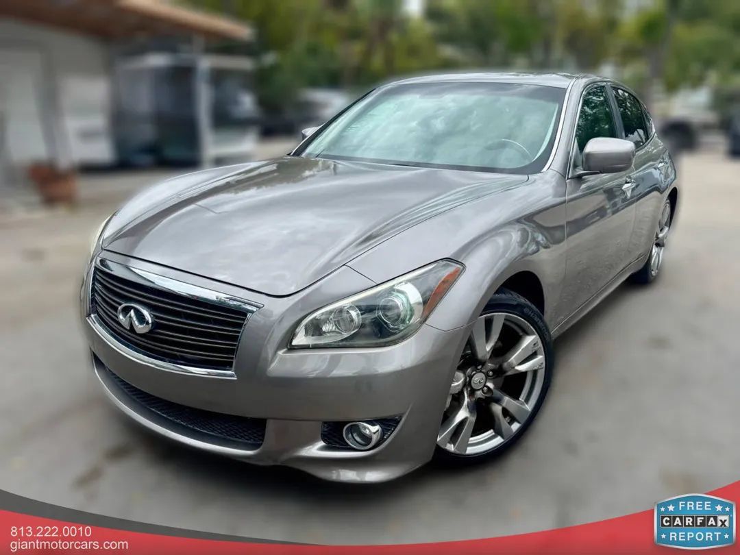 Used 2012 INFINITI M56 w/ Sport Pkg RWD image 1