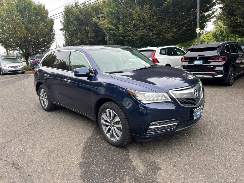 Used 2014 Acura MDX w/ Technology Package AWD/4WD image 2