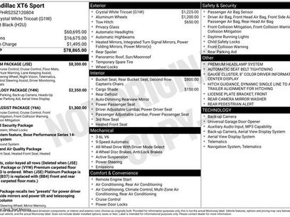 New 2025 Cadillac XT6 Sport w/ Platinum Package