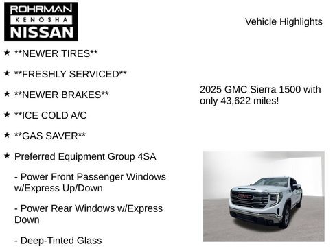 Used 2025 GMC Sierra 1500 SLT AWD/4WD image 7