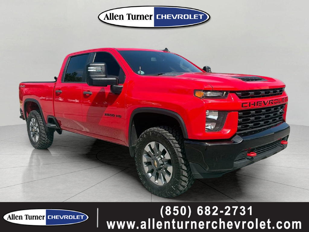 Used 2022 Chevrolet Silverado 2500 Custom w/ Custom Value Package AWD/4WD image 1