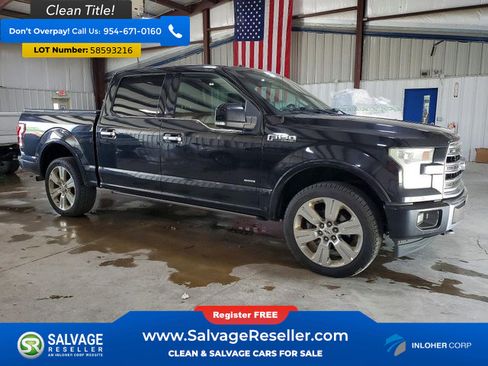 Used 2017 Ford F150 Limited w/ Trailer Tow Package AWD/4WD image 5