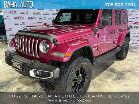 Used 2021 Jeep Wrangler Unlimited Sahara w/ Cold Weather Group AWD/4WD image 52