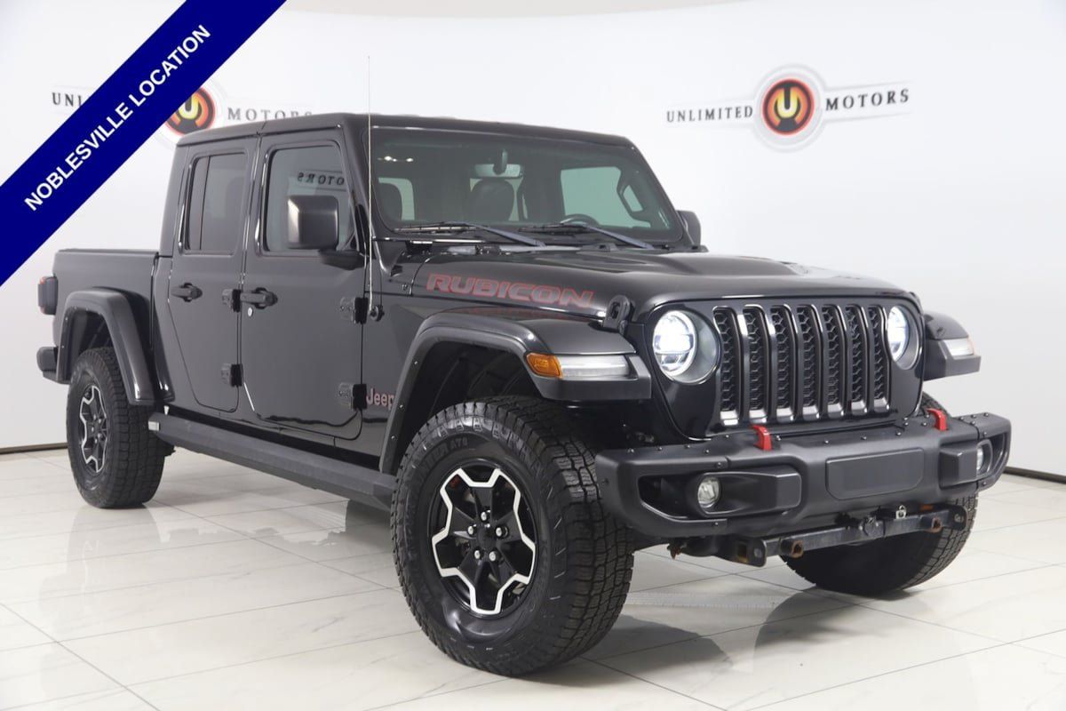 Used 2022 Jeep Gladiator Rubicon w/ LED Lighting Group AWD/4WD image 1