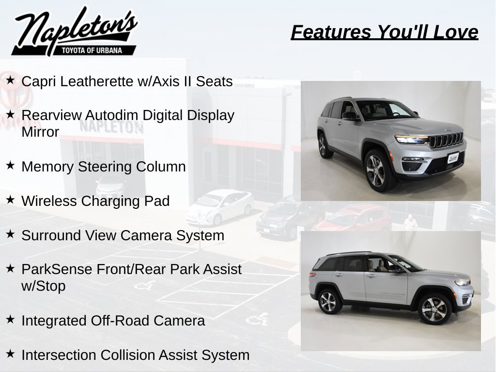 Used 2023 Jeep Grand Cherokee 4WD 4xe w/ Luxury Tech Group II image 26