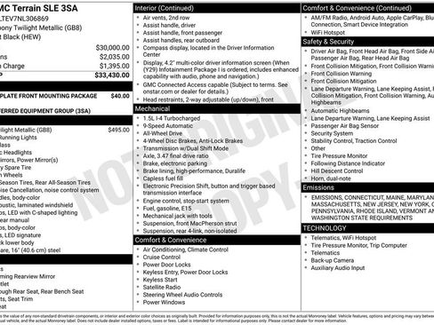 Used 2022 GMC Terrain SLE image 6