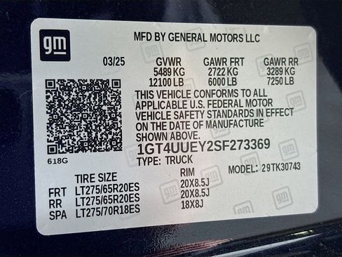 New 2025 GMC Sierra 3500 SLT w/ SLT Convenience Package image 33