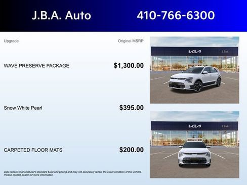 New 2025 Kia Niro Wave w/ Wave Preserve Package FWD image 5