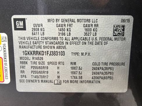 Used 2015 GMC Acadia SLT FWD image 32