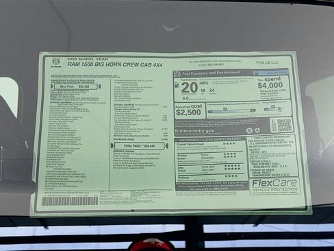 New 2026 RAM 1500 Big Horn AWD/4WD image 21