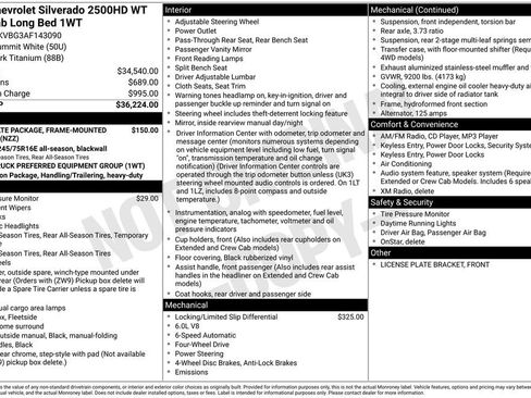 Used 2010 Chevrolet Silverado 2500 W/T image 9