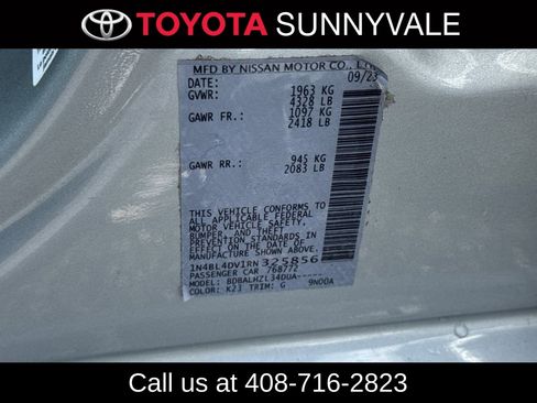 Used 2024 Nissan Altima 2.5 SV FWD image 30
