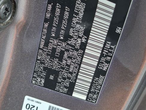 Used 2015 Toyota Sienna XLE w/ XLE Navigation Package FWD image 15