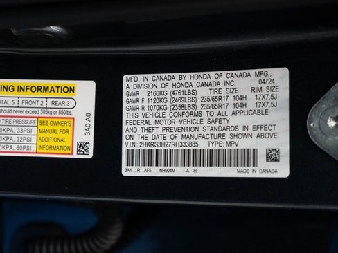 Certified 2024 Honda CR-V LX image 26