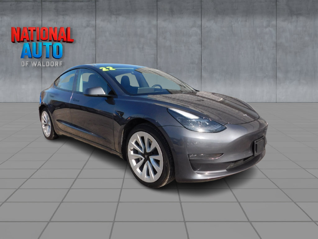 Used 2022 Tesla Model 3 Long Range AWD/4WD image 1
