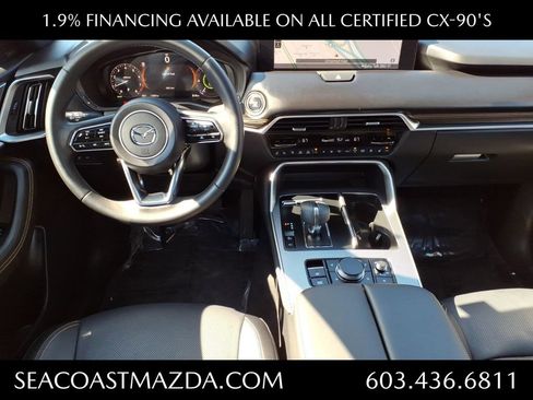 Certified 2025 MAZDA CX-90 3.3 Turbo S w/ Premium Package AWD/4WD image 14
