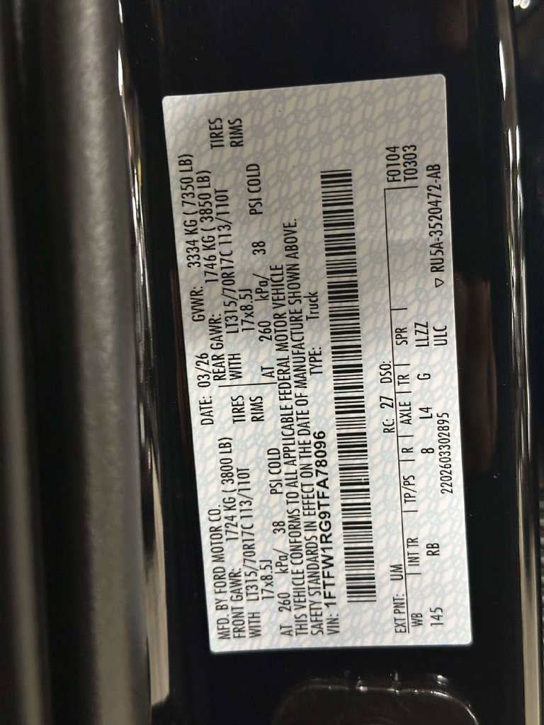 Used 2026 Ford F150 Raptor AWD/4WD image 36