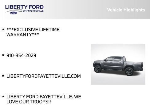 Used 2022 Toyota Tacoma TRD Sport w/ Technology Package AWD/4WD image 5