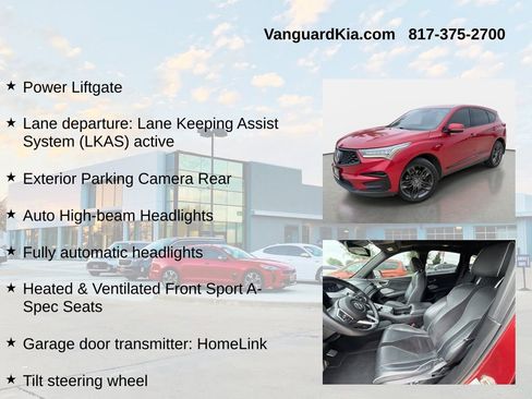 Used 2019 Acura RDX A-Spec FWD image 12