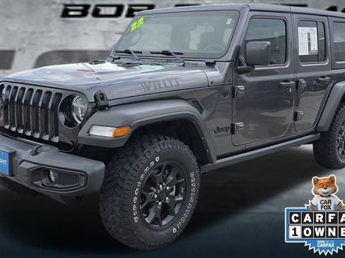 Used 2022 Jeep Wrangler Unlimited Sport image 1