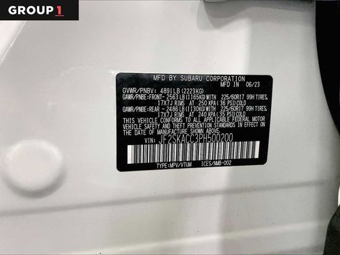 Certified 2023 Subaru Forester AWD/4WD image 34
