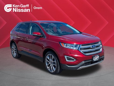 Used 2017 Ford Edge Titanium w/ Technology Package AWD/4WD image 1