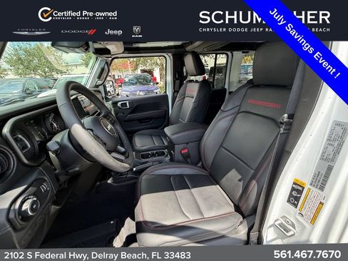 Used 2025 Jeep Wrangler Unlimited Rubicon w/ Safety Group AWD/4WD image 12