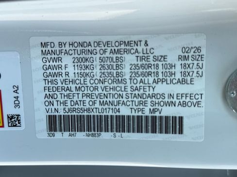 New 2026 Honda CR-V Sport-L image 28