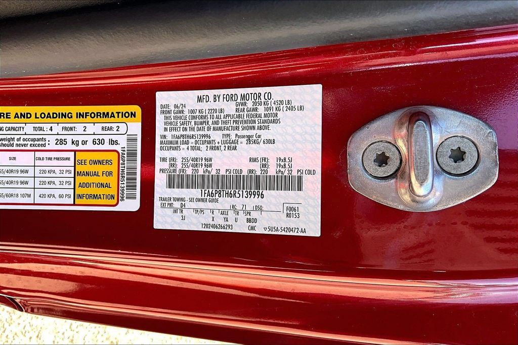 Used 2024 Ford Mustang Premium RWD image 17