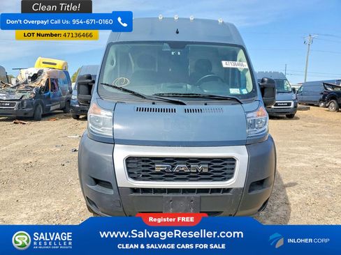 Used 2020 RAM ProMaster 3500 FWD image 7