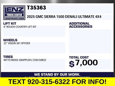 Used 2025 GMC Sierra 1500 Denali Ultimate AWD/4WD image 2