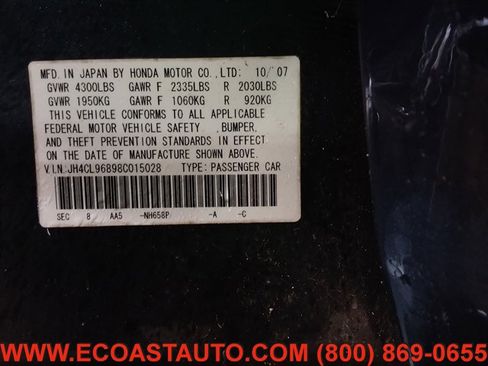 Used 2008 Acura TSX image 19