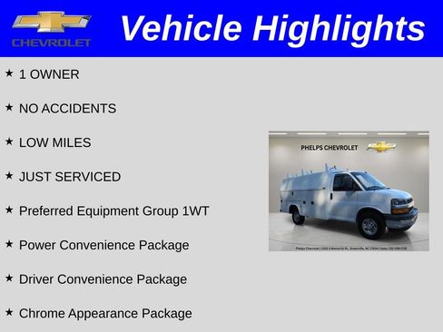 Used 2023 Chevrolet Express 3500 w/ Power Convenience Package image 2