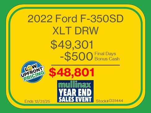 Certified 2022 Ford F350 XLT w/ XLT Premium Package image 3