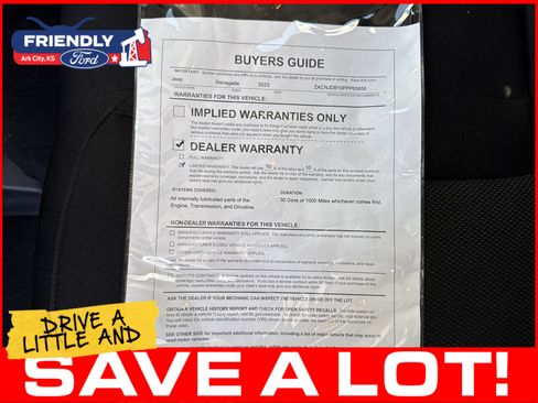 Used 2023 Jeep Renegade Latitude AWD/4WD image 20