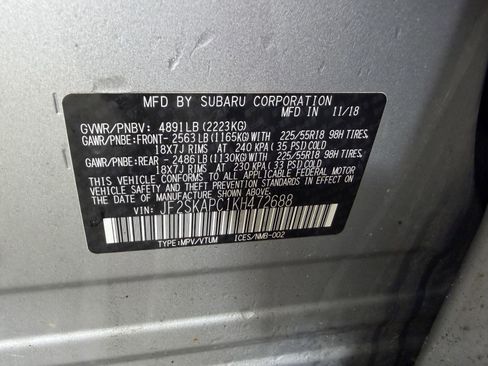 Used 2019 Subaru Forester Sport w/ Popular Package #2 AWD/4WD image 27