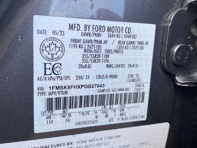 Used 2023 Ford Explorer Limited AWD/4WD image 28