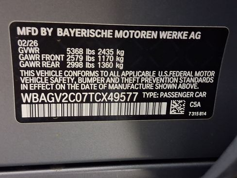 New 2026 BMW 840i w/ M Sport Professional Package RWD image 20