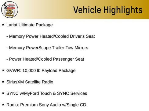 Used 2015 Ford F250 Lariat w/ Lariat Ultimate Package AWD/4WD image 4