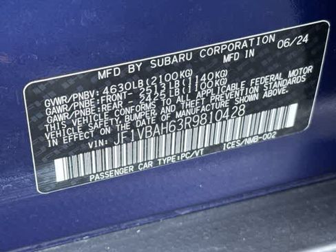 Used 2024 Subaru WRX Premium AWD/4WD image 31