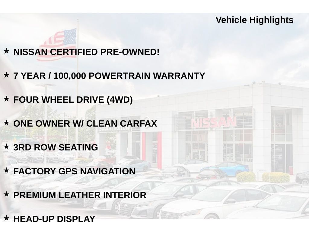 Certified 2025 Nissan Armada SL w/ Captain's Chari Seat Package AWD/4WD image 8