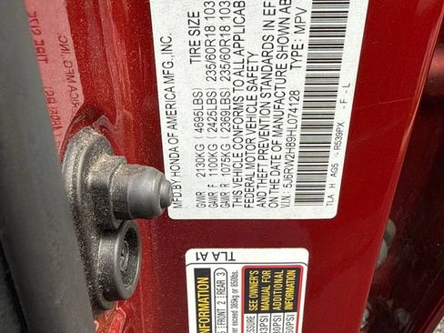 Certified 2017 Honda CR-V EX-L image 13