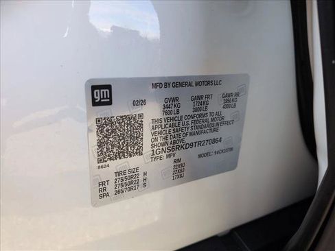 New 2026 Chevrolet Tahoe RST w/ Advanced Technology Package image 18