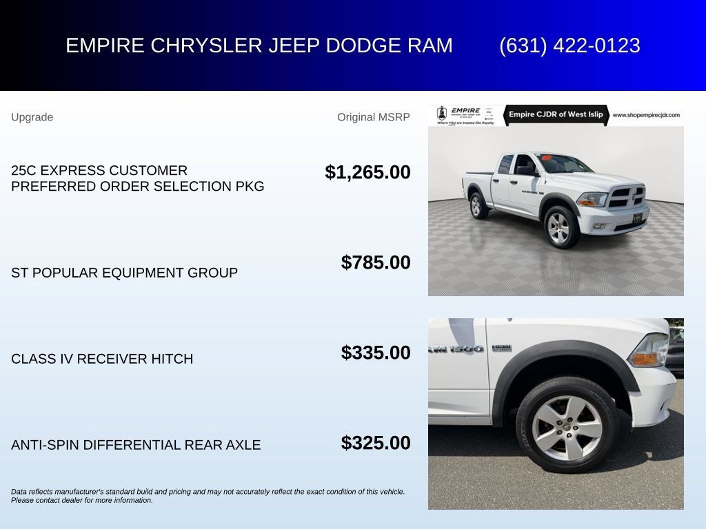 Used 2012 RAM 1500 Express AWD/4WD image 6